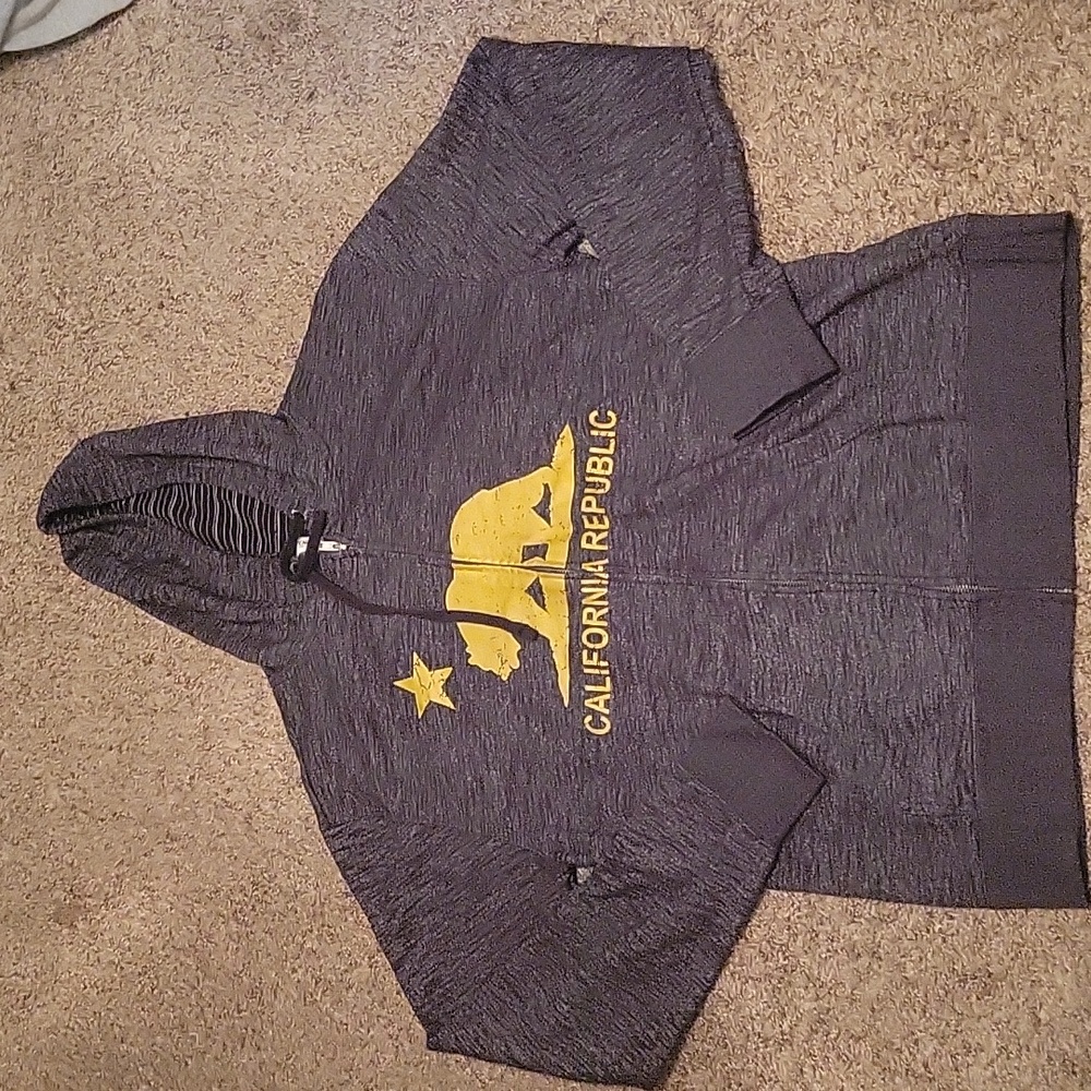 Black and gold california republic independent trading company men's size 2XL